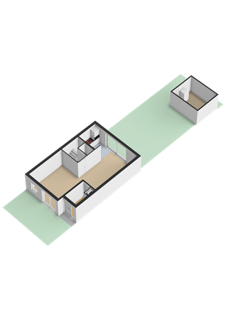 Floorplan - Louis Paul Boonstraat 42, 1321 KC Almere